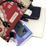 Catholight  Blooming With Faith Personalized Leather Bag