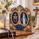 Catholight Wooden Faith Block Holy Mother Devotional