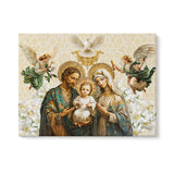 Catholight Holy Family Sacred Canvas Wall Art