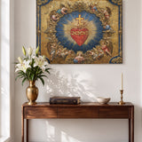 Catholight Sacred Heart of Divine Love Canvas Wall Art