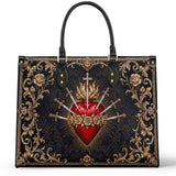 Catholight Flaming Sorrows Leather Bag