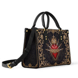 Catholight Flaming Sorrows Leather Bag