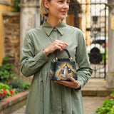 Catholight The Queen of Heaven Leather Satchel Bag