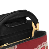 Catholight Blooming With Faith Leather Satchel Bag