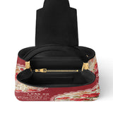 Catholight Blooming With Faith Leather Satchel Bag