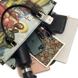 Ledertasche mit Hirtenmotiv „Johannes der Täufer“