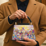 Catholight Floral Resurrection Leather Satchel Bag