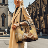Catholight Jésus le Sauveur Lumière Éternelle Sac en Cuir