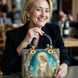 Catholight Lady Of Lourdes Lady Leather Bag