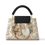 Catholight Virgin Mary's Grace Leather Satchel Bag