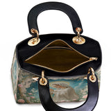 Catholight Lady Of Lourdes Lady Leather Bag