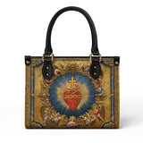 Catholight  Sacred Heart of Divine Love Leather Bag