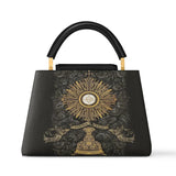 Catholight The Corpus Christi Elegance Leather Satchel Bag