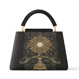 Catholight The Corpus Christi Elegance Leather Satchel Bag
