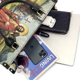 Ledertasche mit Hirtenmotiv „Johannes der Täufer“