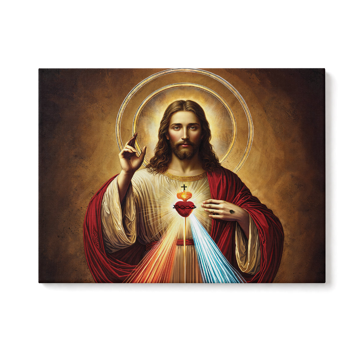 Catholight A Testament of Grace and Compassion Canvas Wall Art