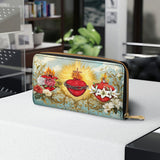 Catholight  Trinity of Love Leather Wallet Purse