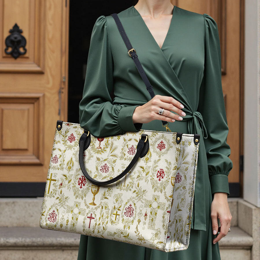 Catholight  The Timeless Faith Leather Bag