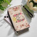 Catholight  Roses of the Rosary Leather Wallet Purse