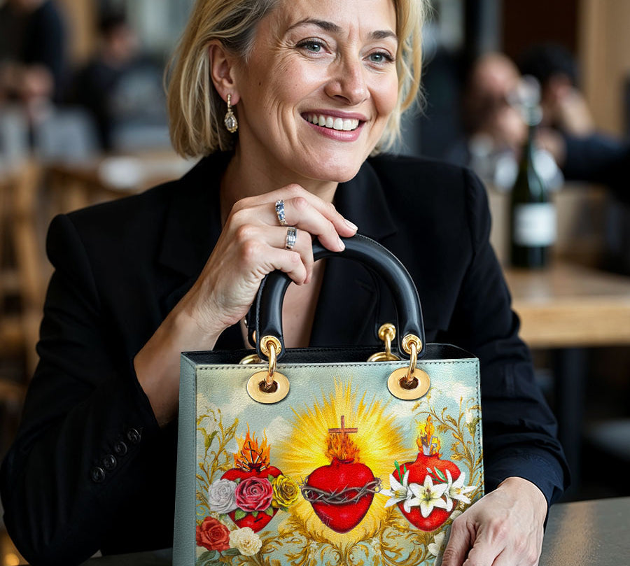Catholight Trinity of Love Lady Leather Bag