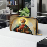 Portafoglio in pelle Catholight eredità di San Pietro