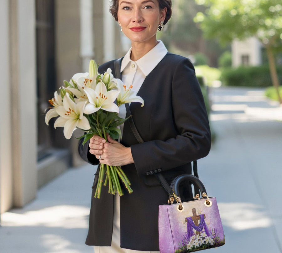 Catholight Faithful Bloom Lady Leather Bag
