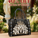 Catholight  The Divine Monogram Leather Bag