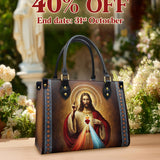 Catholight  A Testament of Grace and Compassion Leather Bag