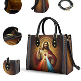 Catholight Un Testament de Grâce et de Compassion Sac en Cuir