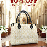 Catholight Le Sac en Cuir Motif Ave Maria