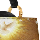 Catholight The Lamb Of Redemption Leather Satchel Bag