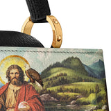 Catholight Saint John The Baptist Shepherd Leather Satchel Bag