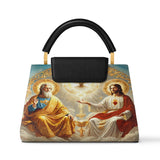 Catholight Trinity Divine The Holy Grace Leather Satchel Bag