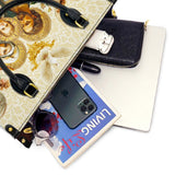 Catholight  Holy Family Sacred Leather Handbag - Blessed Artistry for Devotion