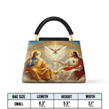 Catholight Trinity Divine The Holy Grace Leather Satchel Bag