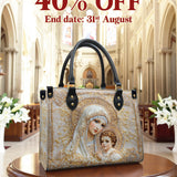 Borsa in pelle Catholight Grazia Celeste in Splendore Radioso