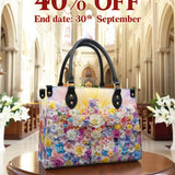 Catholight  Floral Resurrection Leather Bag