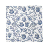 Catholight Sacred Elegance: Blue and White Devotion Square Scarf