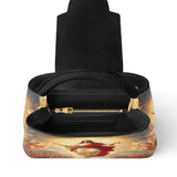 Catholight Glorious Ascension Christ Rising in Majesty Leather Satchel Bag