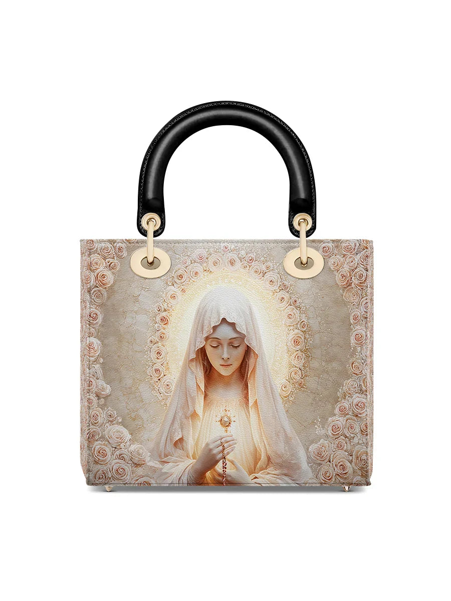 Catholight Eucharistic Grace Lady Leather Bag