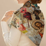Catholight The Devotional Square Scarf
