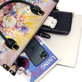 Catholight  Floral Resurrection Leather Bag