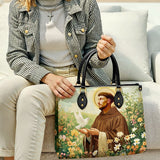 Catholight  Harmony of Saint Francis Leather Bag