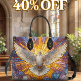 Catholight Holy Dove Radiance Leather Bag