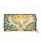 Catholight Portafoglio in Pelle Personalizzato con la Grazia dello Spirito Santo