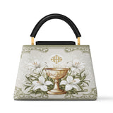Catholight The Holy Eucharist Leather Satchel Bag