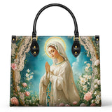 Catholight Sac en Cuir de Notre-Dame de Lourdes