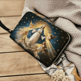 Catholight  The Queen of Heaven - Leather Wallet Purse