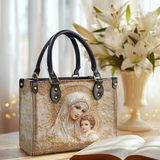 Borsa in pelle Catholight Grazia Celeste in Splendore Radioso