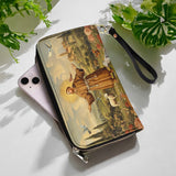 Catholight  The Spirit of Nature Leather Wallet Purse